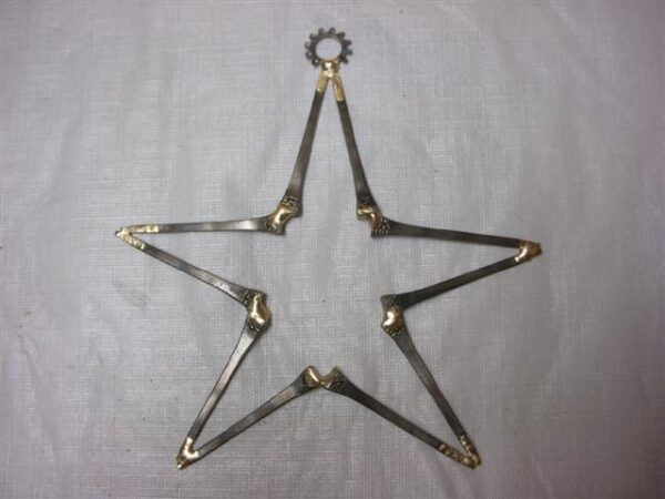 Star Horseshoe Nail Ornaments